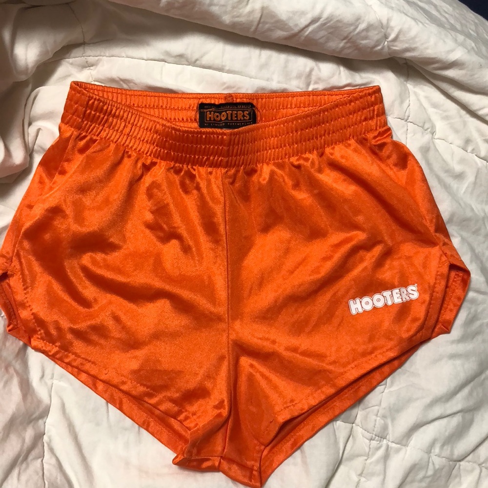 Size small hooters shorts!